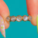 9ct Gold Moonstone Cabochon Five Stone Ring