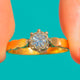 18ct Gold Diamond Solitaire Engagement Ring, 0.20ct