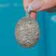Victorian Silver Repousse Shell & Flower Locket