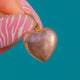 Dainty 9ct Gold Puffy Heart Charm
