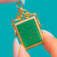Antique Gold-Cased Bloodstone Onyx Swivel Fob Pendant