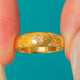 18ct Gold Diamond Gypsy Ring