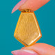 Art Deco 9ct Gold Pentagon Shaped Locket