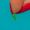 Antique 18ct Gold Emerald Charm