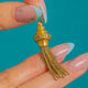 Victorian 9ct Gold Ornate Tassel Pendant